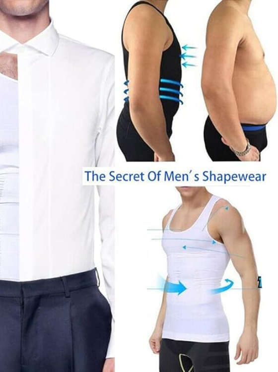 Men's Slimming Underwear Body Shapewear MNS Slim Body Shapewear - Image 3